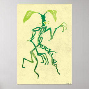 Póster Gráfico de Tipografia BOWTRUCKLE™ PICKETT™