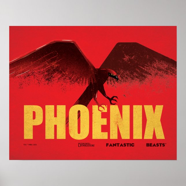 Poster Gráfico de Vingação Phoenix (Frente)