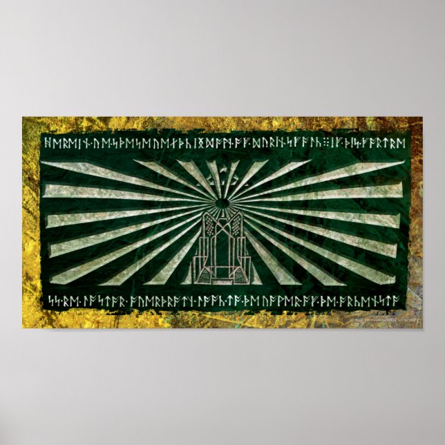 Poster Gráfico Erebor (Frente)