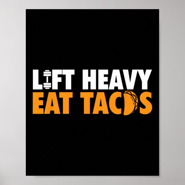 Poster Gráfico Funny Bodybuilding Para O Workout De Gym E (Frente)