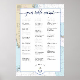 Poster Gráfico #Náutico #Casamento | Sul #Flórida