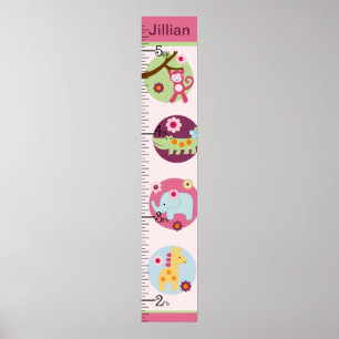 Poster Gráfico Personalizado de Crescimento da Selva de