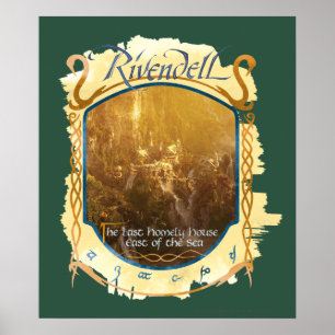Poster Gráfico Rivendell