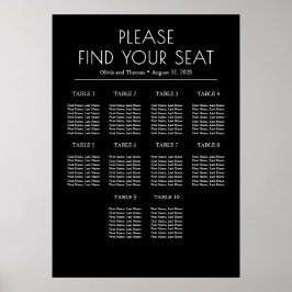 Poster Gráfico Sentado de Casamentos Modernos Soldados de