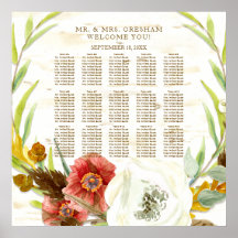 Gráfico Sentado Rustic BOHO Bohemian Wreath Birch