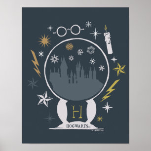 Poster Gráficos da Bola de Neve HOGWARTS™