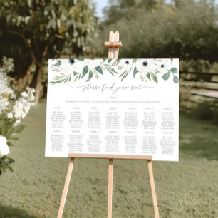 Poster Gráficos de Casamento de Casamentos entre Anemones