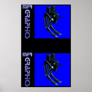 Póster gráficos e modelos mfr