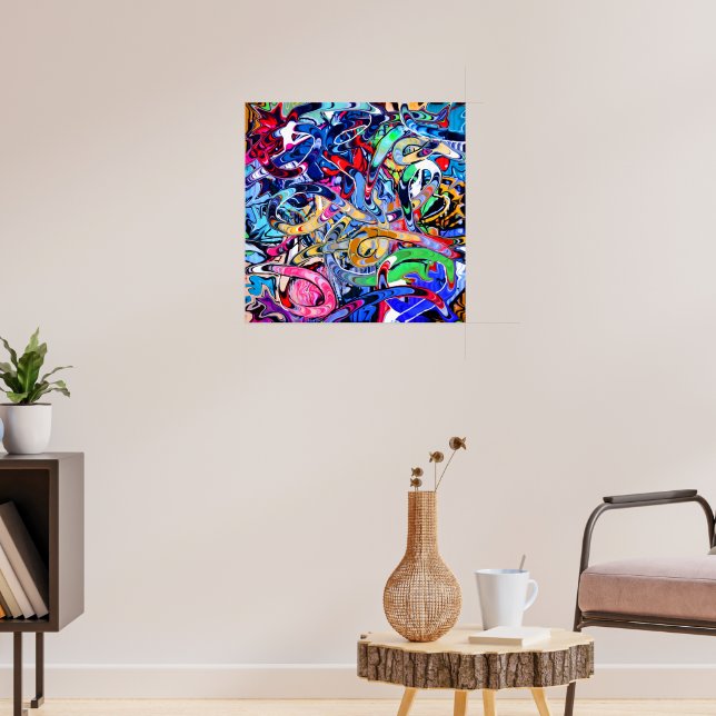 Póster Grafite (Sala de Estar 3)