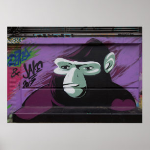 Poster Grafite Ape