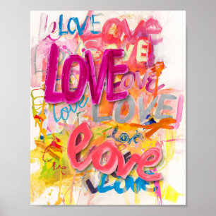 Poster GRAFITE de Arte do AMOR