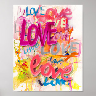 Poster GRAFITE de Arte do AMOR