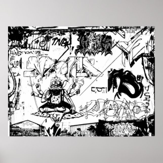 Póster Grafite Delight (Frente)