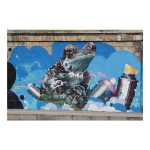 Póster Grafite legal Entre Cães De Spray
