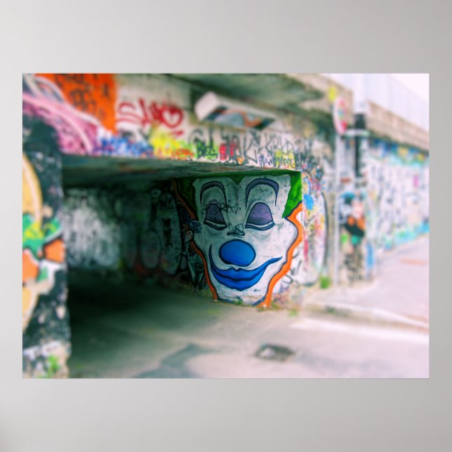 Poster Grafite Milão (Frente)