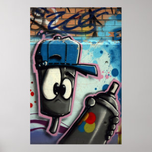 Póster Grafite suíço