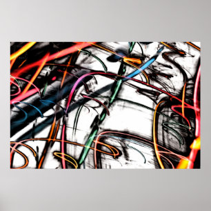 Póster GRAFITES - artes de Franklin