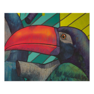 Póster Grafites coloridos de Toucan