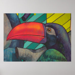 Póster Grafites coloridos de Toucan