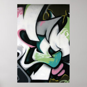 Póster Grafites taiwaneses, Taipei, Formosa