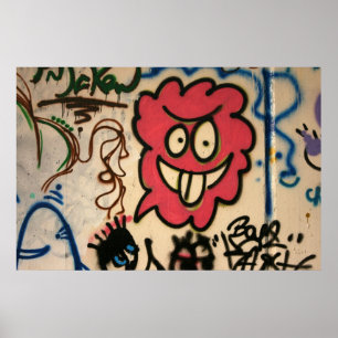 Póster Grafites taiwaneses, Taipei, Formosa