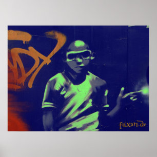 Póster Grafitti Boy