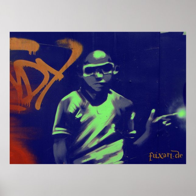Póster Grafitti Boy (Frente)