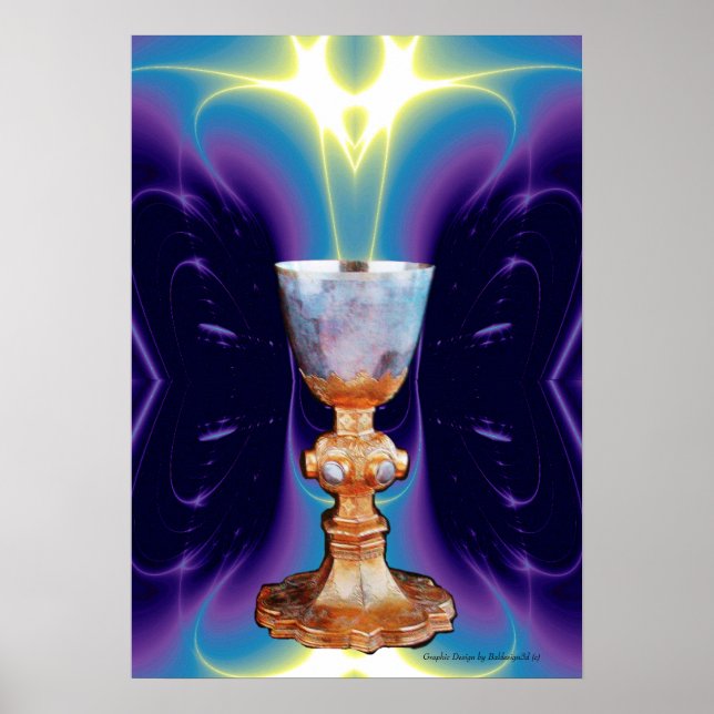 PÓSTER GRAIL/CHALICE DE MASSA SANTA (Frente)