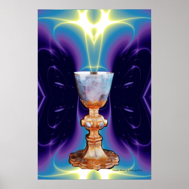 PÓSTER GRAIL/CHALICE DE MASSA SANTA (Frente)