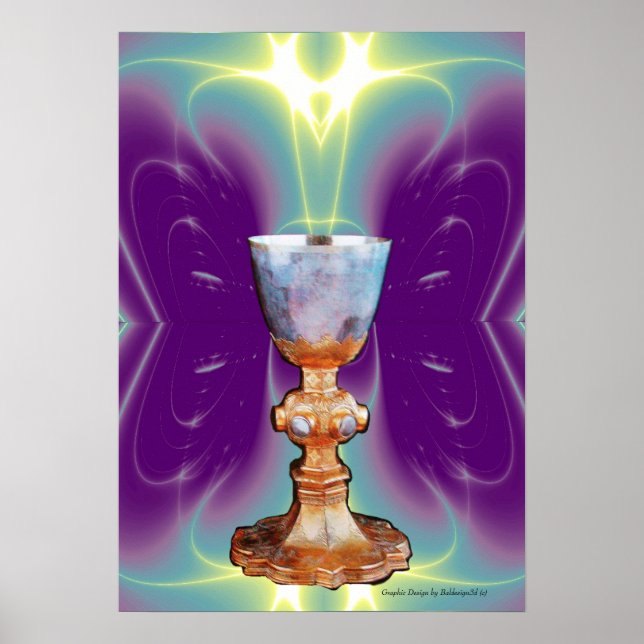POSTER GRAIL/CHALICE DE MASSA SANTA (Frente)