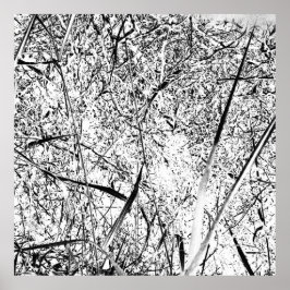 Poster Grama de Alienígena branca