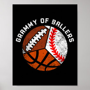 Poster Grammy de Llers engraçado vende esboço de Footll G