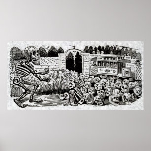 Poster Gran Calavera Elétrica