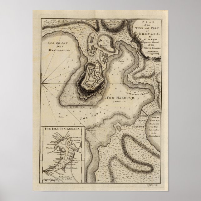 Póster Granada (Frente)