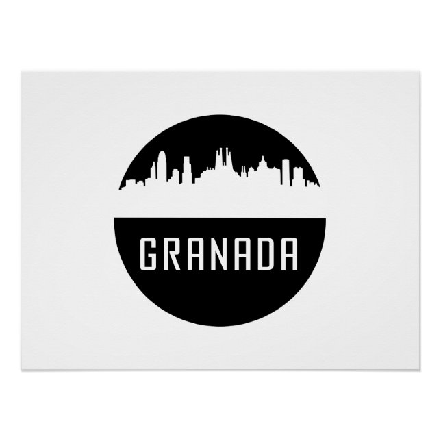 Póster Granada | cidades da Espanha (Frente)