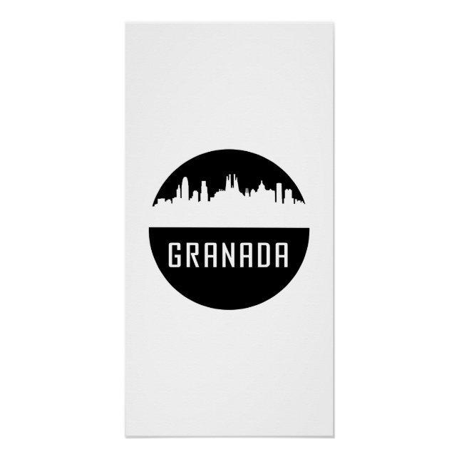 Póster Granada | cities of Spain (Frente)