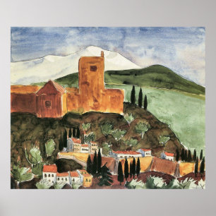 Poster Granada II por Walter Gramatte