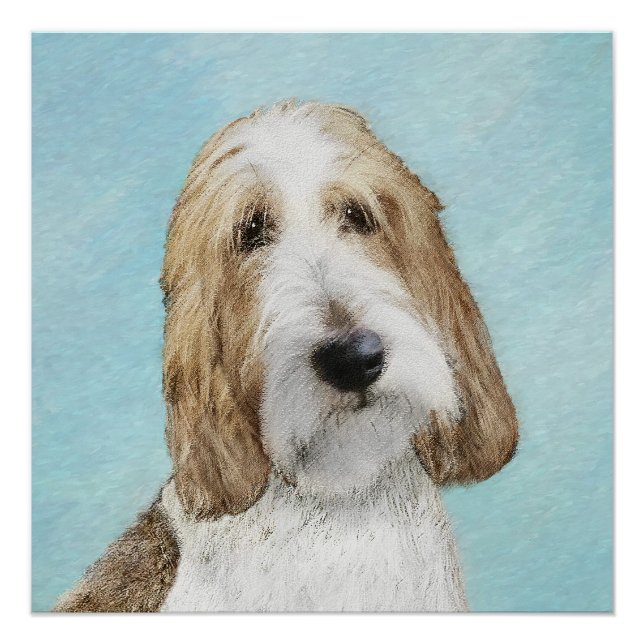 Póster Grand Basset Griffon Vendeen - Arte Original para  (Frente)