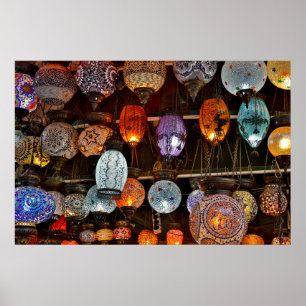 Poster Grand Bazar Em Istambul, Turquia