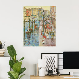 Póster Grand Canal, Veneza por Maurice Prendergast