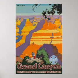 Poster Grand Canyon Art Arizona Print National Parks Post