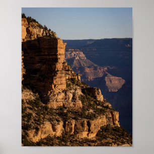 Poster Grand Canyon Cliffs at Sunrise - Landscape Photos