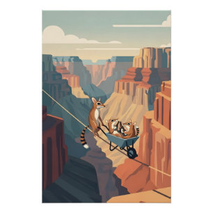 Póster Grand Canyon Engraçado