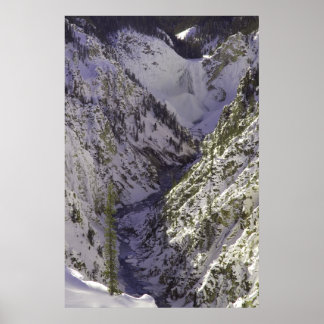 Poster Grand Canyon inferior do Yellowstone