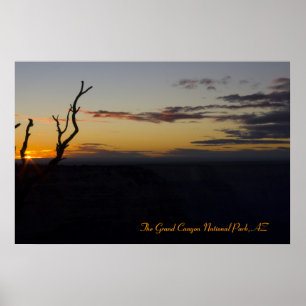 Poster Grand Canyon Magical Sunset