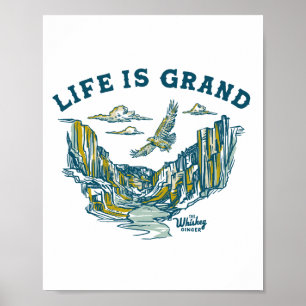 Poster Grand Canyon National Park Art. Divertida Viagens 
