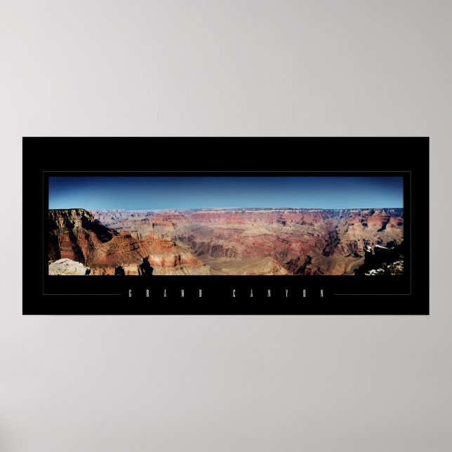 Póster Grand Canyon Panorama (Frente)