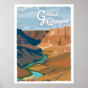 Poster Grand Canyon, Poster de 18x24"