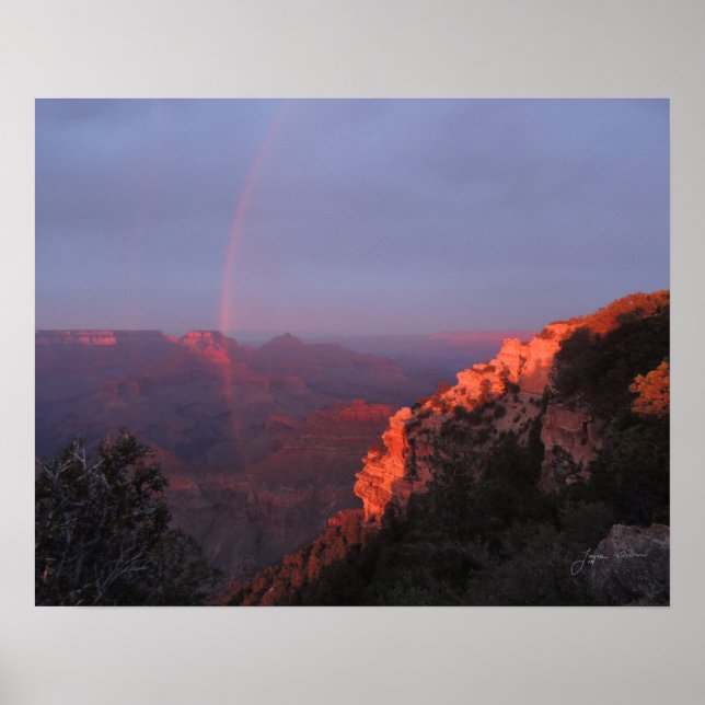 Póster Grand Canyon Rainbow (Frente)