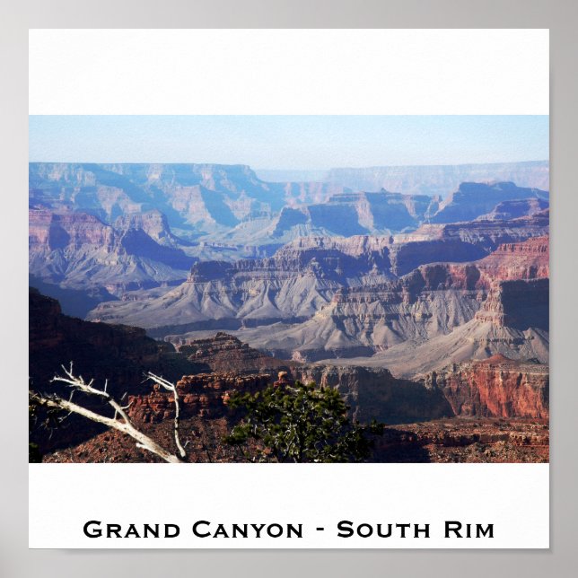 Póster Grand Canyon - South Rim, Grand Canyon - South Rim (Frente)